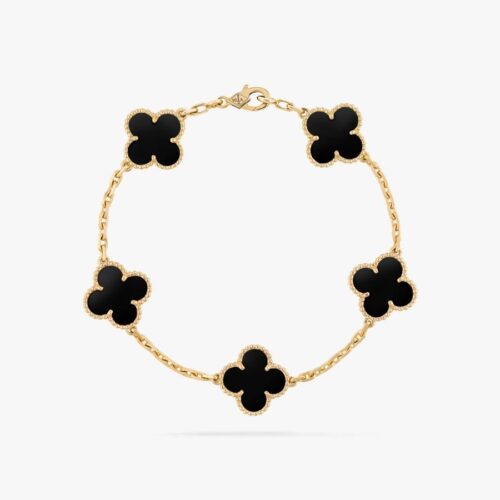 VCA Vintage Alhambra bracelet 5 motifs